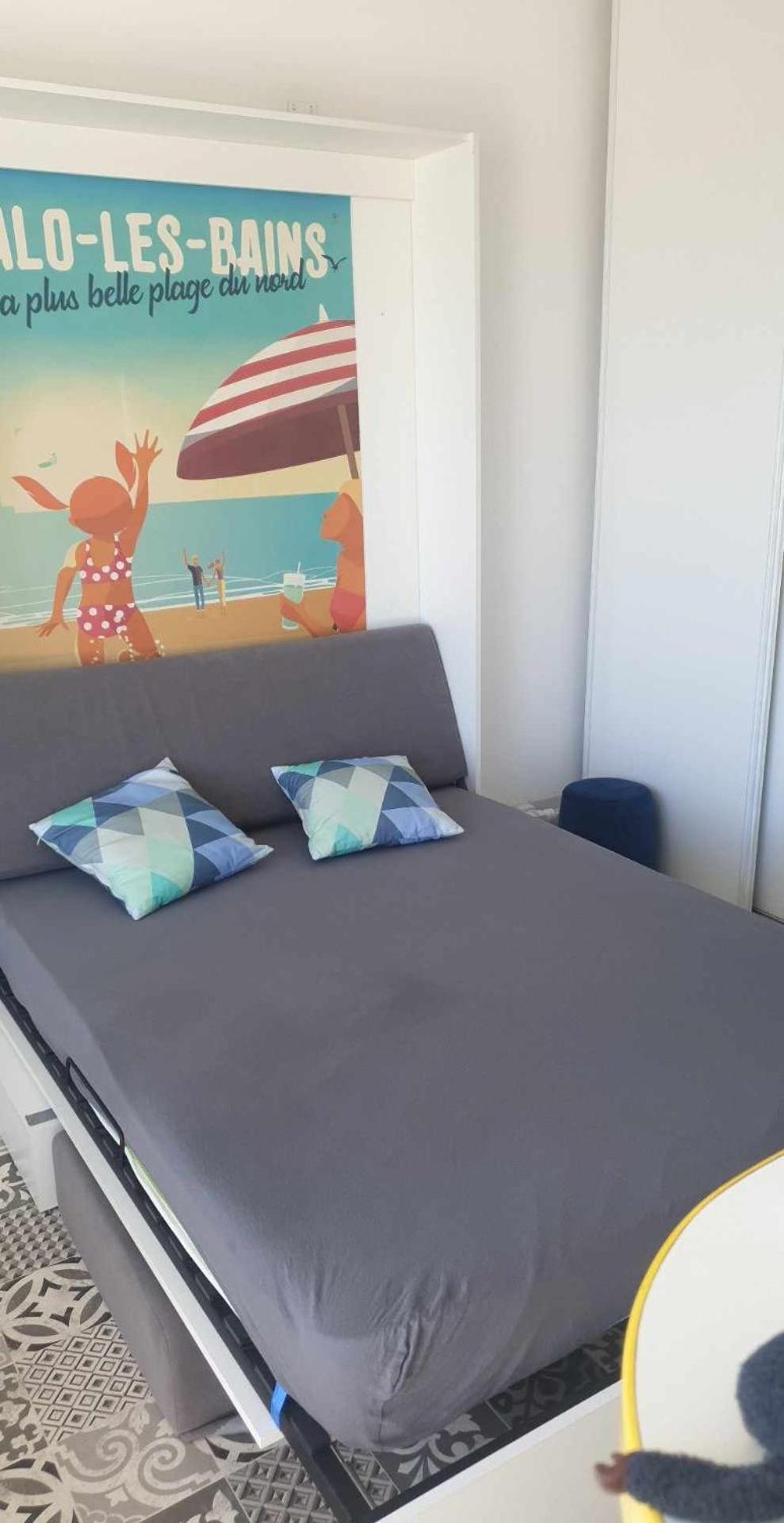 Studio Vue Mer Au Coeur De Malo Les Bains Pieds Dans L Eau Dunkirk Bagian luar foto